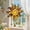 B, variant on Yellow Sunflower Ghost Hanging Ornament Lightweight Plastic Wall Window Indoor Home Art Decor,D