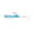 Blue, variant on Aximioll Soft Eel Swimbaits, White Pre-Rigged Lead Jig Head Lures With Single Hook, Realistic Artificial Fishing Soft Bait for Bass Walleye Predator Fishing, Angler Fishing Gear Gift