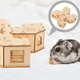thumbnail image 4 of EeaseMX Laberinto de madera para hámster, juguete para hámster, escondite, casa tipo túnel, juguete para hámster, 4 of 7