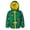 Green / yellow, variant on John Deere Tractor Zip Up Winter Coat Puffer Jacket Toddler to Little Kid