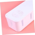 thumbnail image 5 of Plug Storage Box Cable Organizer for Plugs and Power Strips White Socket Safety Box for Wire Management, 5 of 18