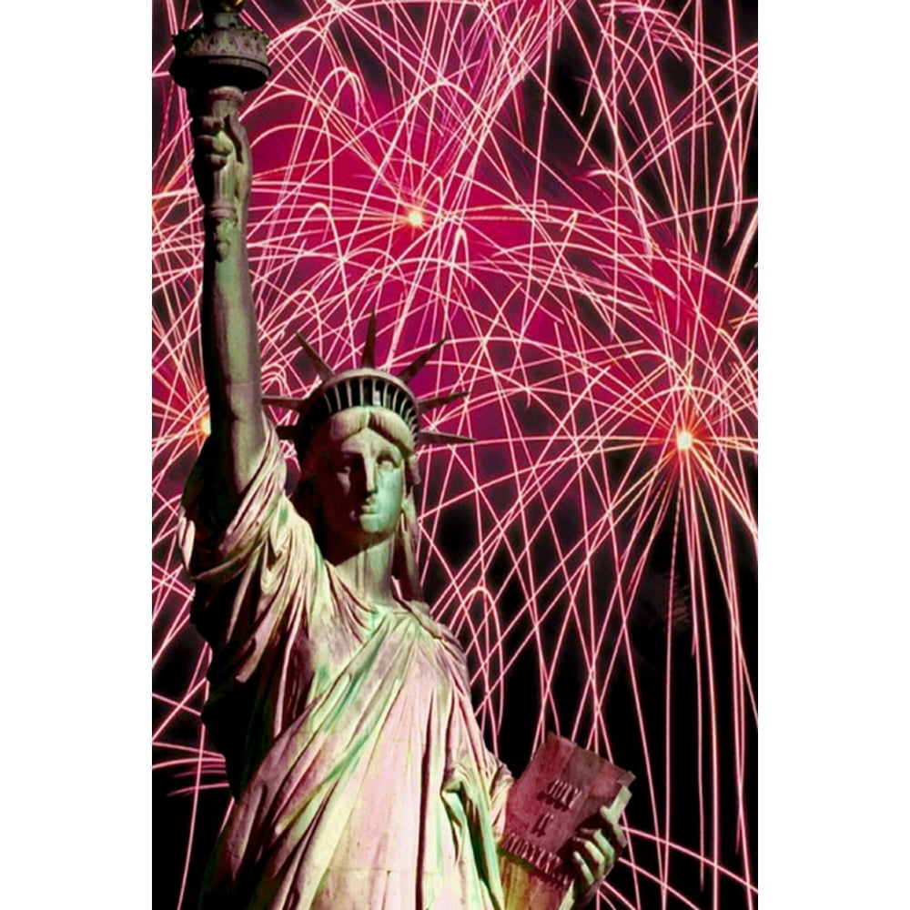 2020 Daily Planner Lady Liberty Fireworks Celebration Statue Liberty
