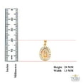 thumbnail image 2 of TGDJ 14K Gold Our Lady of Guadalupe Enamel Picture Religious Charm Pendant, 2 of 4