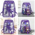 thumbnail image 2 of Mochila Bolso Hombro Doble Al Aire Libre PVC Con Correa Ajustable para Mujer, 2 of 9