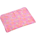 thumbnail image 1 of Manta para cachorros, cojín para mascotas, cama para perros pequeños y gatos, cálida manta para dormir, manta de forro polar para mascotas, cojín para patas (rosa), 1 of 5
