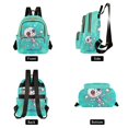 thumbnail image 2 of JIALIOU Mini Backpack Purse for Women Quilted Casual Daypack Small Travel Shoulder Bag, Cute Skeleton Dancing with Star, 2 of 7