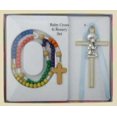 thumbnail image 2 of Chapelet en Bois pour Enfants Bébé avec Croix de Berceau Garçon, 2 of 2