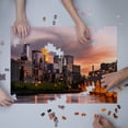 thumbnail image 3 of Minneapolis, Minnesota, Skyline at Sunset, Photography A-92732 (1000 Piece Puzzle, Size 19x27, Challenging Jigsaw Puzzle for Adults and Family, Made in USA), 3 of 4
