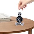 thumbnail image 4 of Decoraciones Mesa Robot Figura Pequeña Con Lema para Aliviar La Ansiedad, 4 of 9
