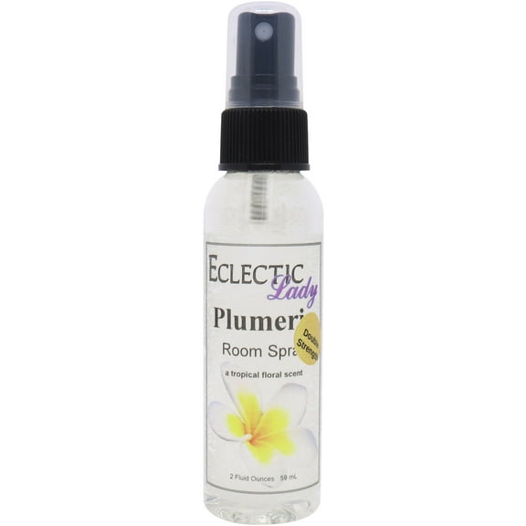 Plumeria Room Spray by Eclectic Lady (Double Strength), 2 Ounces, Fragrant Aromatic Room Mist For Home, Room, Office