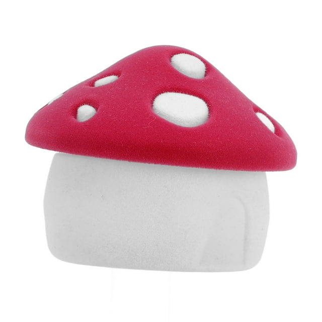 BESTYASH Para Joyería Roja Con Sofisticado Para Guardar Anillos Y Collares