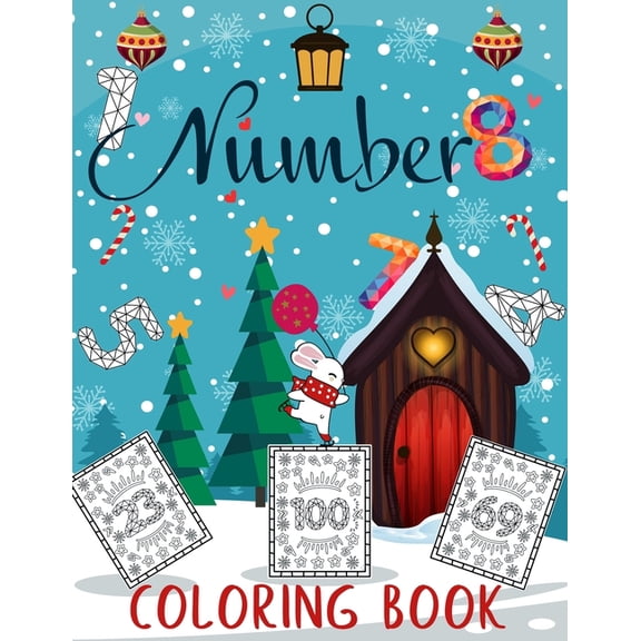Number Coloring Book: The Big Book of Color by Number for Kids Educational Activity Books for Kids Ages 4-8 (Paperback)