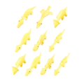 thumbnail image 2 of 10 Piezas Tirachinas para Dedos de Dinosaurio Juguete de Dinosaurio Animales Bolsas de Rellenos Juegos Voladores para Halloween Edad 3+ Niños Niñas Amarillo, 2 of 8