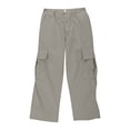 thumbnail image 5 of uublik Sweatpants Kids Size 5T-14 Kids Cargo Pants Elastic Waist Lightweight Outdoor Jogger Pants Coffee, 5 of 6