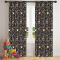thumbnail image 5 of Blackout Kids Curtains,Halloween Ghosts and Spider Webs Childrens Insulated Curtains Set Of 2,Bedroom Essentials,Toddler Room Decor 42"x84", 5 of 5