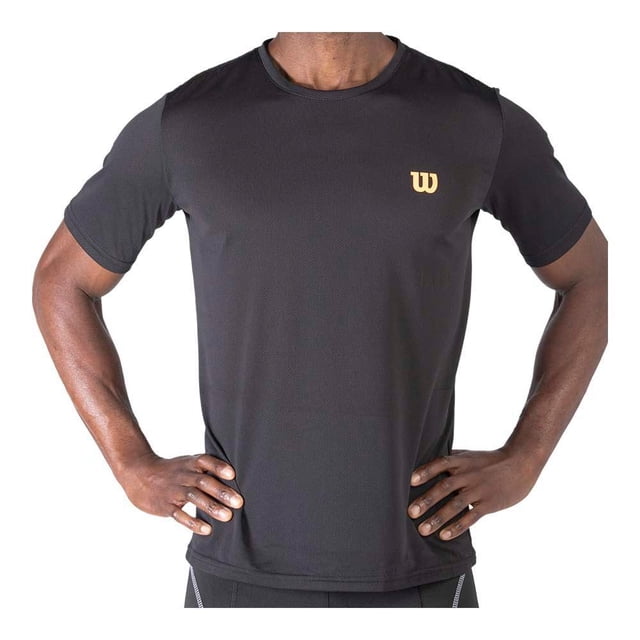 Playera Wilson Talla M Deportivo Negro