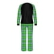 thumbnail image 4 of Conjuntos de pijamas navideños familiares a juego Grinch 2024, pijama de Grinch con parte superior y pantalones de pijama a cuadros, pijama de Grinch para niños y adultos para la familia, Mujer XXXL, 4 of 4