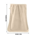 thumbnail image 3 of Cinvoph Bathroom Hand Towels (14x30 inch), Home Soft Cotton Super Soft Highly Absorbent Hand Towel for Bath, Hand, Face, Gym and Spa, Coffee, 3 of 4