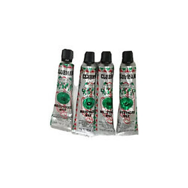 4 Clubman Pinaud Moustache Wax NEUTRAL 0.5 oz each SEALED