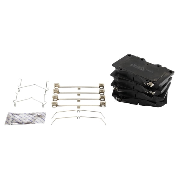 TRQ Front Ceramic Disc Brake Pads for 98-07 Lexus LX470 Toyota Land Cruiser BFA73323