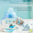 thumbnail image 7 of Avima Trainer Sippy Cup, Spill-Proof, 10 oz, Soft Spout, Blue, BPA-Free, 2 Pack, 7 of 7
