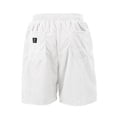 thumbnail image 5 of Garbnen Corduroy Shorts Men Elastic Waist Wide Leg Mens Athletic Shorts Lightweight Big and Tall Gym Outdoor Bermuda Shorts Men with Pockets White XXL, 5 of 9