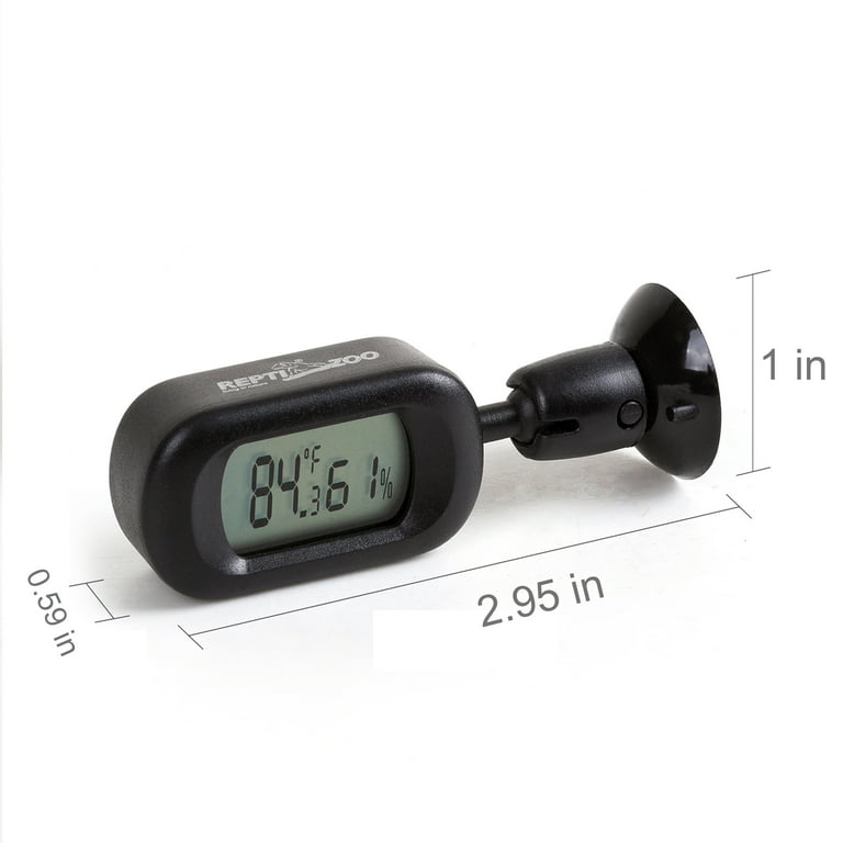 Thermomètre Hygromètre digital pour terrarium ZooMed