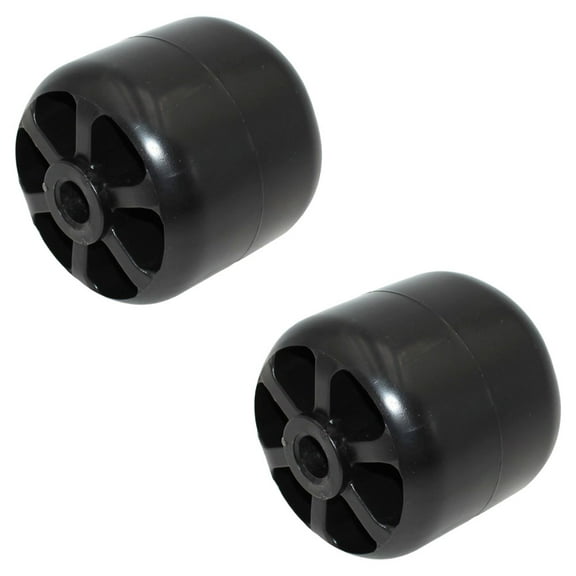 M115245 Two 3-27/32 OD 3-13/16 ID.63" Deck Wheel Fits John Deere