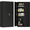 Black - 71” Handle, variant on SOLAURA 71" Metal Garage Storage Cabinet with Locking Doors and Adjustable Shelves for Home, Office(Black)