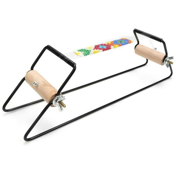 WE-POLUJ Handmade Bead Weaving Metal Beading Loom DIY Craft Tool for Bracelets Necklaces