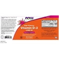 thumbnail image 2 of Now Foods, Vitamina D3, 1000 IU, 180 cápsulas Now Foods 1000IU, 2 of 2
