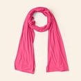 thumbnail image 3 of Kaondbfi Women's Summer Fashion Silk Scarves Cotton Hijab Women's Headscarf Quality 180 X 55 Cm Soft Breathable and Opaque, 3 of 5
