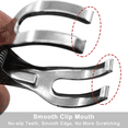 thumbnail image 4 of Stainless Steel Pool Towel Clips,Chair Clips for Beach Towels,Let Your Clothes, Quilts, Blankets from Blow Away Or Decline-10 Pack 4.3 Inch, 4 of 5