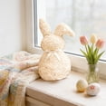 thumbnail image 5 of Mini 6-inch Easter Cute Bunny Pillow Plush, Super Soft Rabbit Toy Cushion for Sofa Bed, Cozy Cotton Stuffed Bunny Doll for Spring Home Decor, Kids Comfort Pillow Gift, 5 of 6