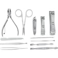 thumbnail image 4 of Nail Care Manicure Set - 12 pieces - Pedicure Nail Clipper Nail Pliers, 4 of 4