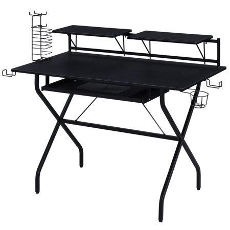 Spacious Desktop & Storage Features - Great for Multitasking on a Writing Desk