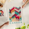 thumbnail image 2 of Lantern Press 1000 Piece Jigsaw Puzzle, Canada, Geometric Line Art, 2 of 5