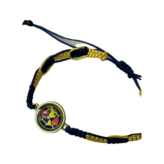 Club América Flag Bracelet – Adjustable Unisex Fan Jewelry Gift – Soccer Pride Wristband - 3Pcs