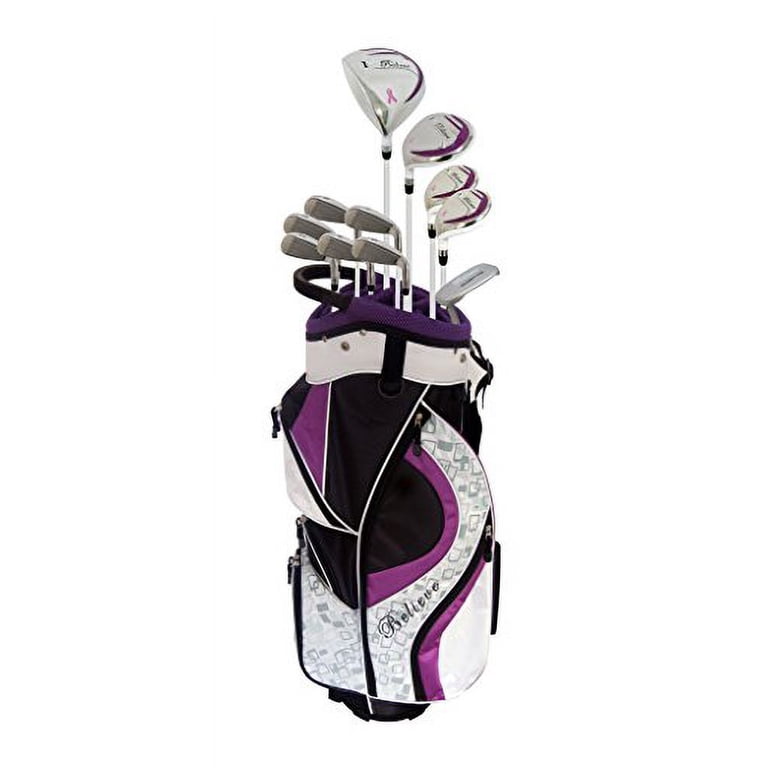 Founders Club Believe Ladies Left-Handed Golf Club Set, Purple