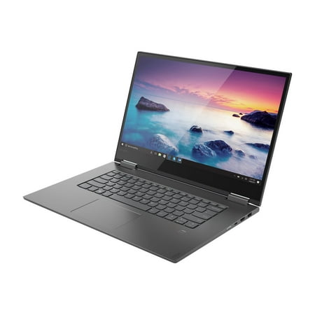 Lenovo Yoga 730-15IKB 81CU - Flip design - Intel Core i7 - 8550U / up to 4 GHz - Win 10 Home Advanced - GF GTX 1050 - 16 GB RAM - 1 TB SSD - 15.6" IPS touchscreen 3840 x 2160 (Ultra HD 4K) - Wi-Fi 5 - platinum - kbd: US