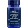 Life Extension Enhanced Sleep without Melatonin, ashwagandha, amla, casein milk peptides, melatonin-free supplement for sleep & stress support, gluten-free, non-GMO, vegetarian, 30 capsules