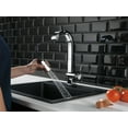 thumbnail image 3 of Delta 9993T-Dst Pivotal 1.8 GPM Single Hole Pull Down Bar Faucet - Black, 3 of 7