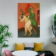 thumbnail image 6 of Christ Carrying The Cross by Fernando Botero Paintings Wall Art Poster Gifts Canvas Painting Poster Wall Art Decorative Picture Prints Modern Decor 20x30inch(50x75cm), 6 of 6