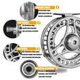 thumbnail image 4 of Silver Color 5/6 7/8 9/10WT Fly Reel All-metal Fishing Reel Fly Fishing Reel, 4 of 11