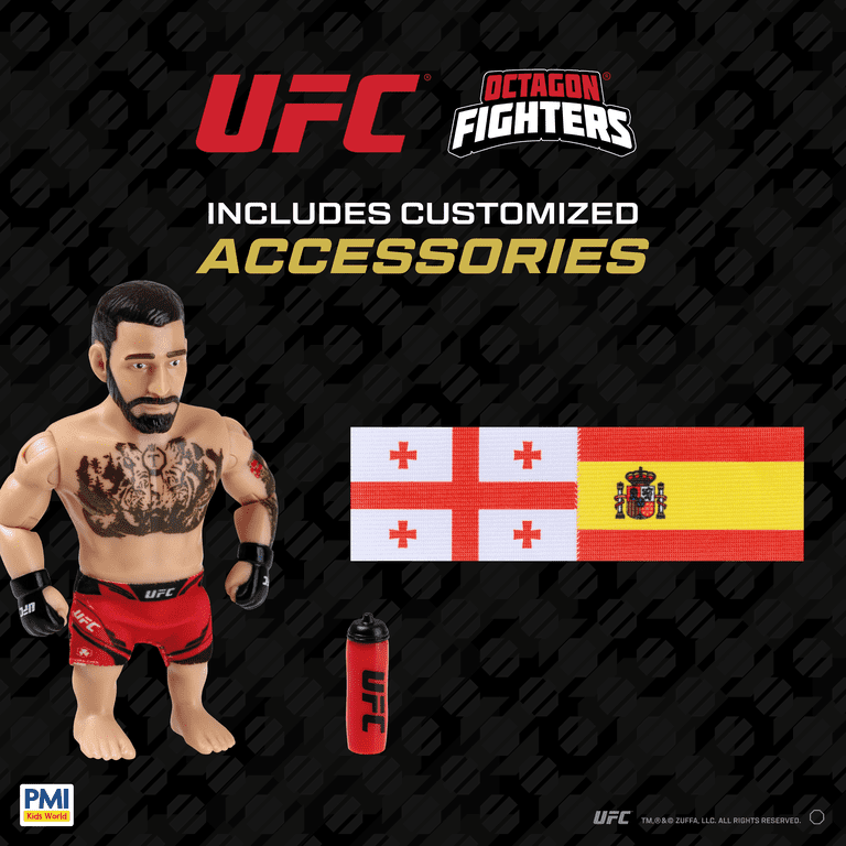 UFC Illia Topuria 4.5 Inch Action Figure with Accessories UFC Illia Topuria 4.5 Inch Action Figure with Accessories