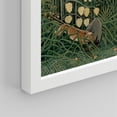 thumbnail image 5 of PixonSign Framed Wall Art Tropical Jungle Wildlife Scenes Prints, Set of 4 Rustic Village Landscape Paintings, Minimalism Wall Décor, Adhesive Canvas Poster for Home Decor - 12"x16" White, 5 of 5