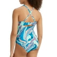 thumbnail image 2 of Tie Front Underwire One-Piece Swimsuit, 2 of 3