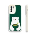 thumbnail image 1 of Eleve la protección y el atractivo visual de su iPhone con una funda plateada mate de doble capa para teléfono con divertidos gráficos deportivos, 1 of 4