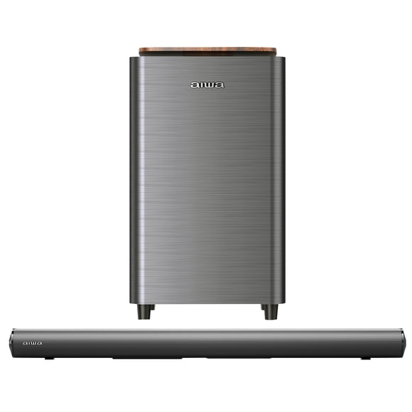 Barra De Sonido Aiwa Wireless 160w | Awsbh23ww Color Gris Oscuro Frecuencia 50/60 Hz