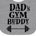 thumbnail image 4 of Inktastic Dad's Gym Buddy Childs Workout Boys or Girls Baby Bib, 4 of 4